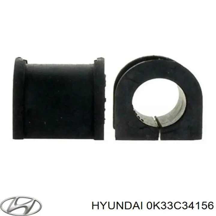 0K33C34156 Hyundai/Kia tuleja stabilizatora przedniego