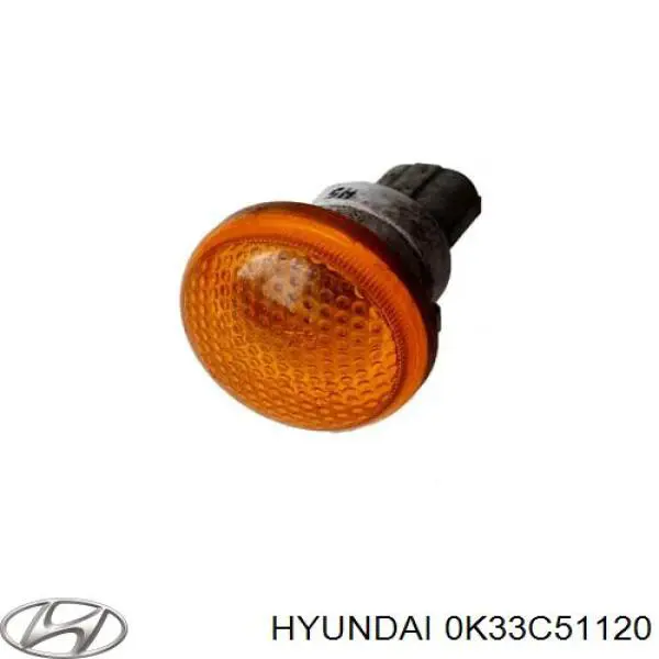 Powtarzacz kierunkowskazu na błotniku do KIA Rio I DC