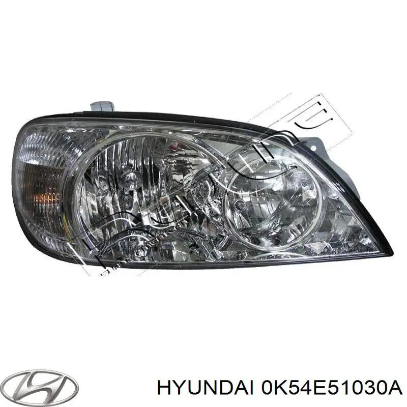  Reflektor prawy KIA Carnival 2