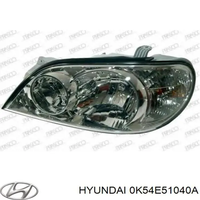 Reflektor lewy do KIA Carnival II GQ