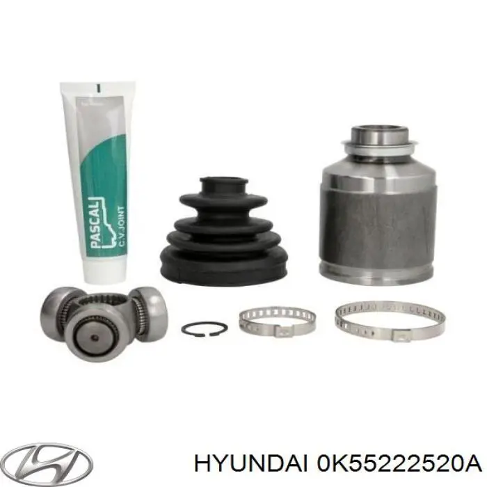 0K55222520A Hyundai/Kia Przegub homokinetyczny wewnętrzny przedni prawy