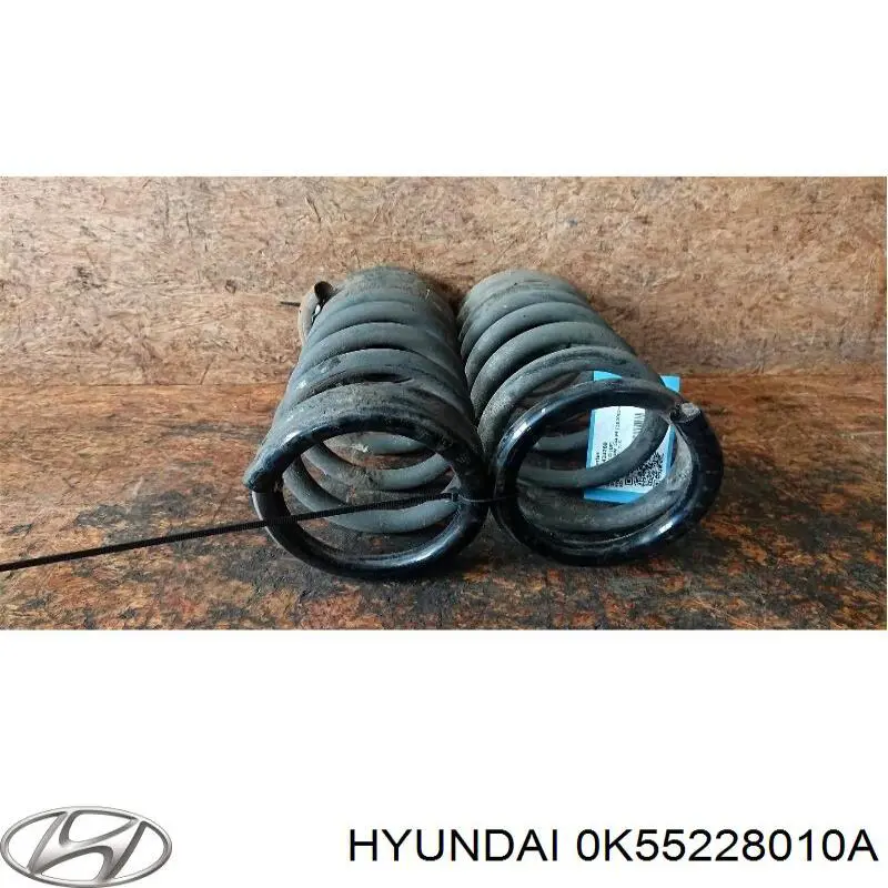 Do koszyka 0K55228010A Hyundai/Kia Sprężyna tylna