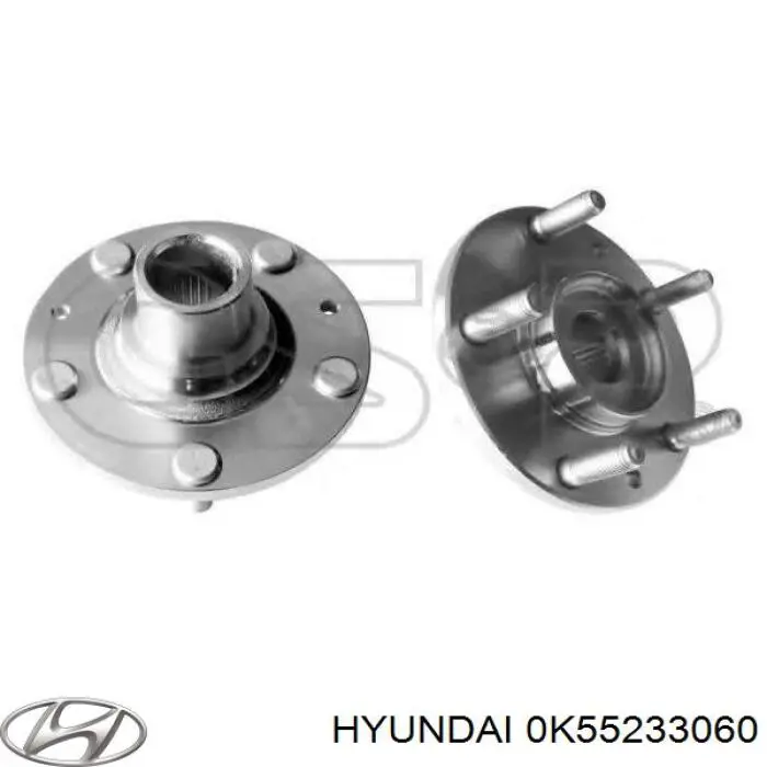 Piasta przednia Hyundai/Kia 0K55233060 cena, od 38,47 USD