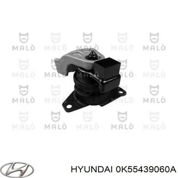 0K55439060A Hyundai/Kia Poduszka (podpora) silnika prawa
