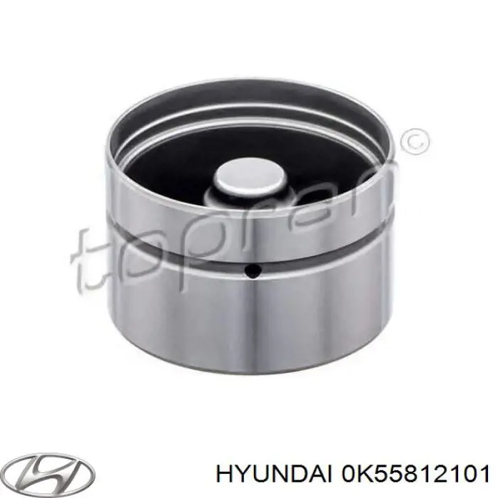 Do koszyka 0K55812101 Hyundai/Kia Kompensator hydrauliczny (popychacz hydrauliczny), popychacz zaworu