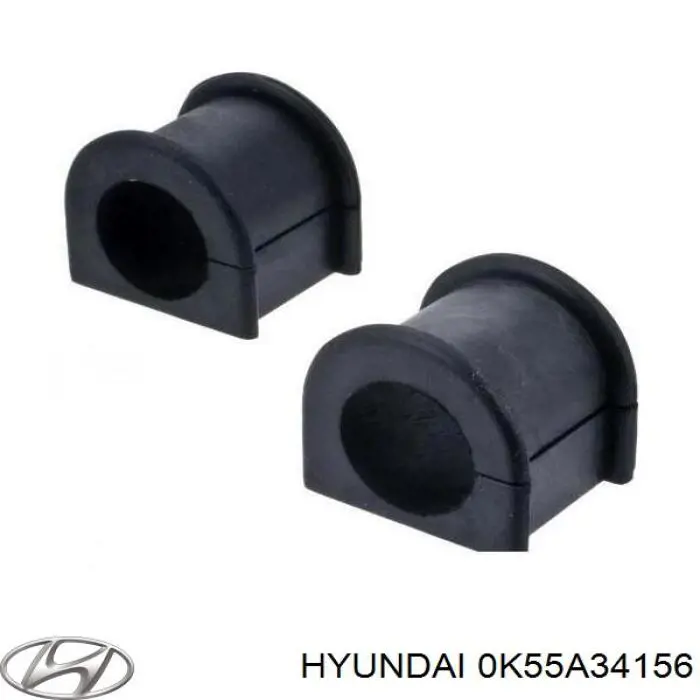 Do koszyka 0K55A34156 Hyundai/Kia Tuleja stabilizatora przedniego