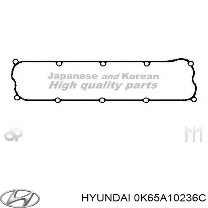 Do koszyka 0K65A10236C Hyundai/Kia Uszczelka pokrywy zaworowej silnika