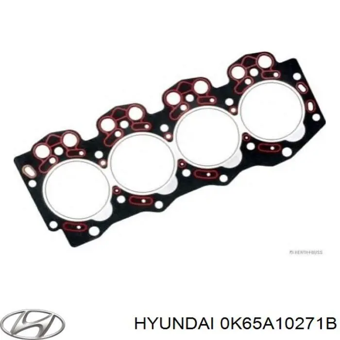 Uszczelka głowicy cylindrów 0K65A10271B Hyundai/Kia