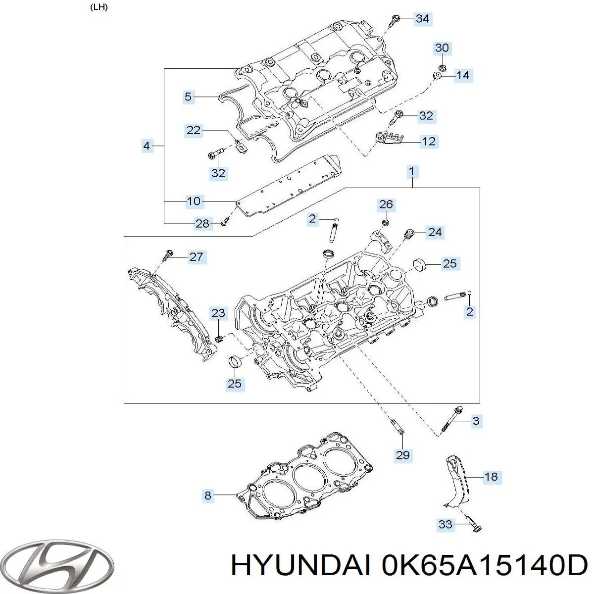 Sprzęgło wiskotyczne wentylatora chłodzenia Hyundai/Kia 0K65A15140D cena, od 72,14 USD