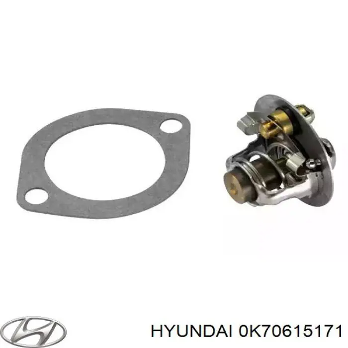 Do koszyka 0K70615171 Hyundai/Kia Termostat
