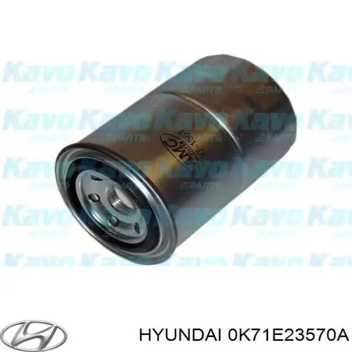 Do koszyka 0K71E23570A Hyundai/Kia Filtr paliwa