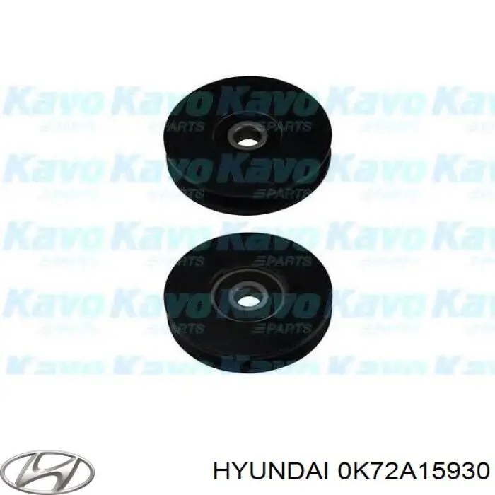 0K72A15930 Hyundai/Kia Rolka napinacza paska napędowego