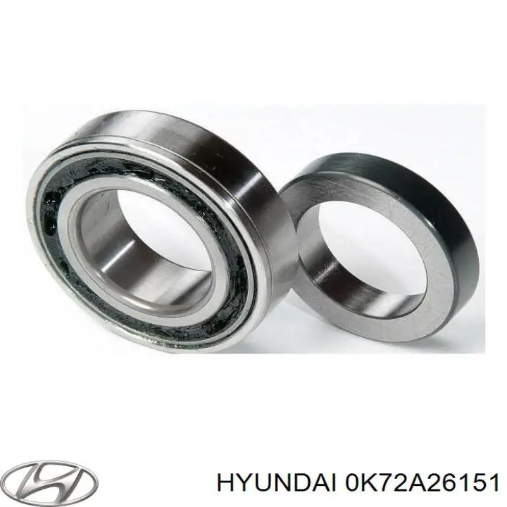 Do koszyka 0K72A26151 Hyundai/Kia Lożysko piasty tylnej