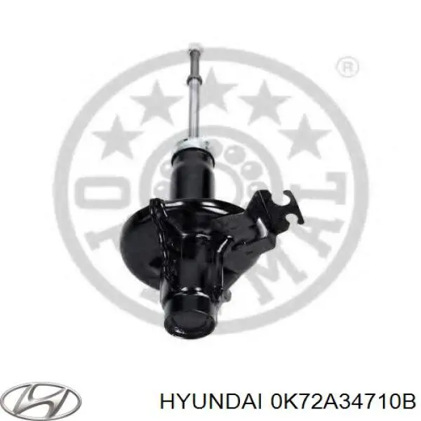 Amortyzator przedni 0K72A34710B Hyundai/Kia
