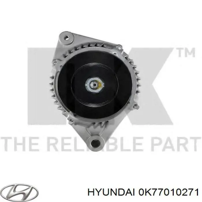 Uszczelka głowicy cylindrów 0K77010271 Hyundai/Kia