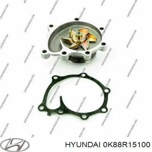 0K88R15100 Hyundai/Kia Pompa chłodząca wodna