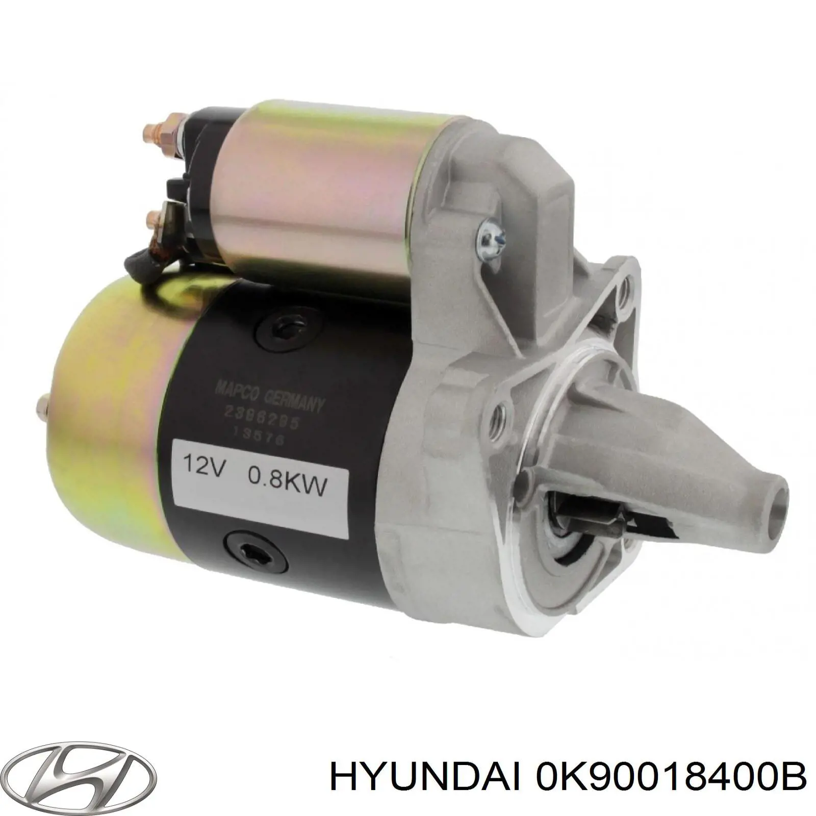 Do koszyka 0K90018400B Hyundai/Kia Rozrusznik