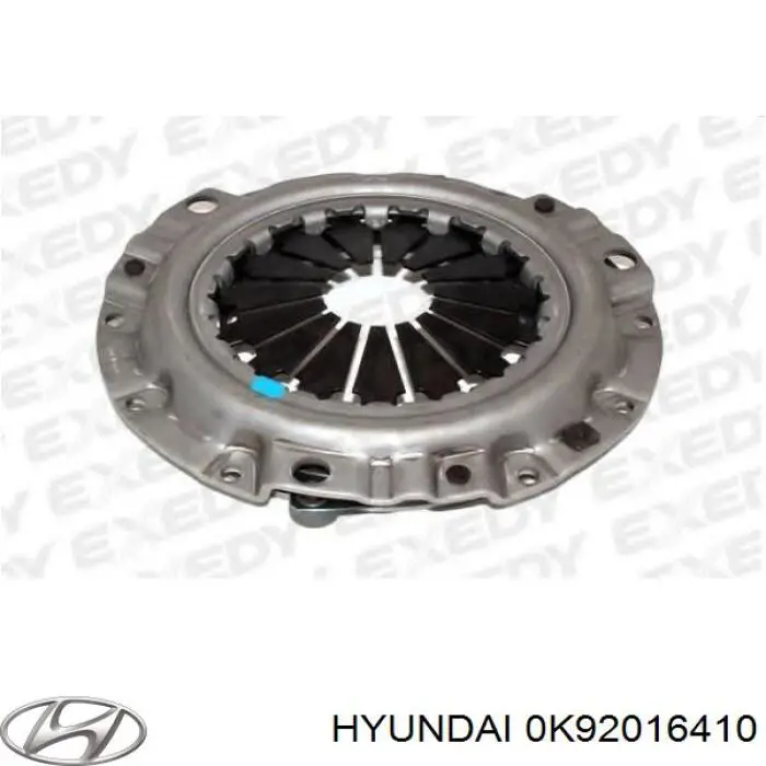 Do koszyka 0K92016410 Hyundai/Kia Docisk sprzęgła