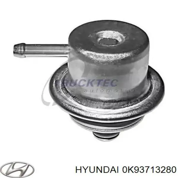 Regulator ciśnienia paliwa w listwie paliwowej 0K93713280 Hyundai/Kia