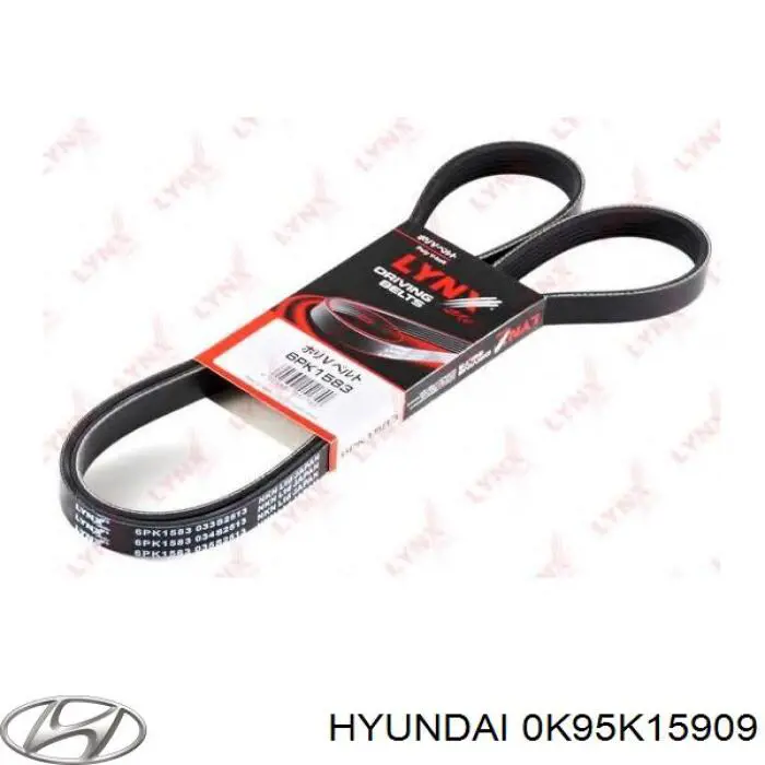 0K95K15909 Hyundai/Kia Pas napędowy mechanizmów