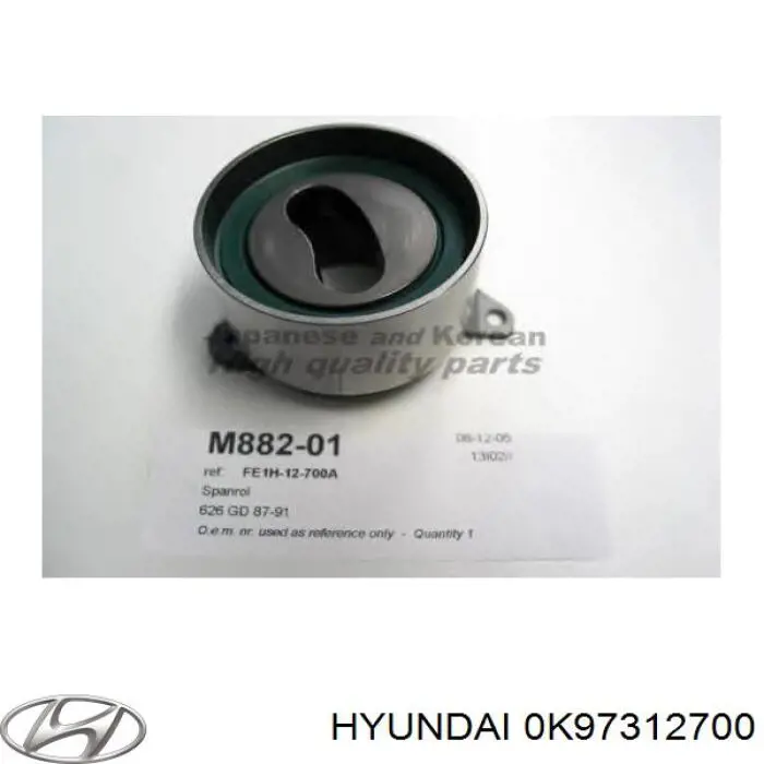 Rolka napinacza paska rozrządu Hyundai/Kia 0K97312700 cena, od 14,55 USD