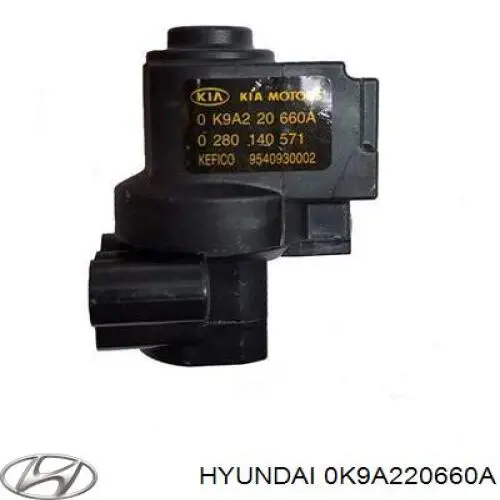0K9A220660A Hyundai/Kia Regulator biegu jałowego
