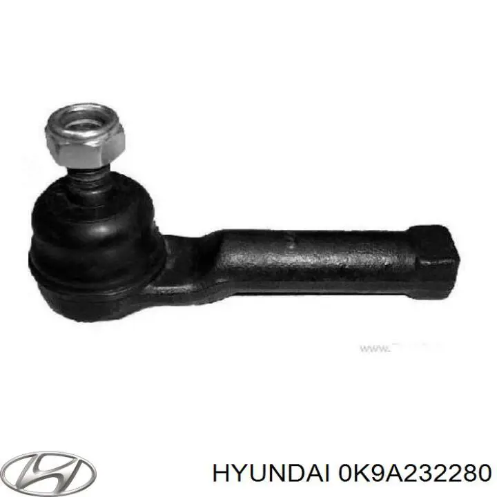 Końcówka drążka kierowniczego zewnętrzna Hyundai/Kia 0K9A232280 cena, od 16,63 USD