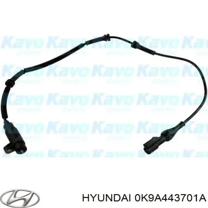 0K9A443701A Hyundai/Kia Czujnik ABS przedni