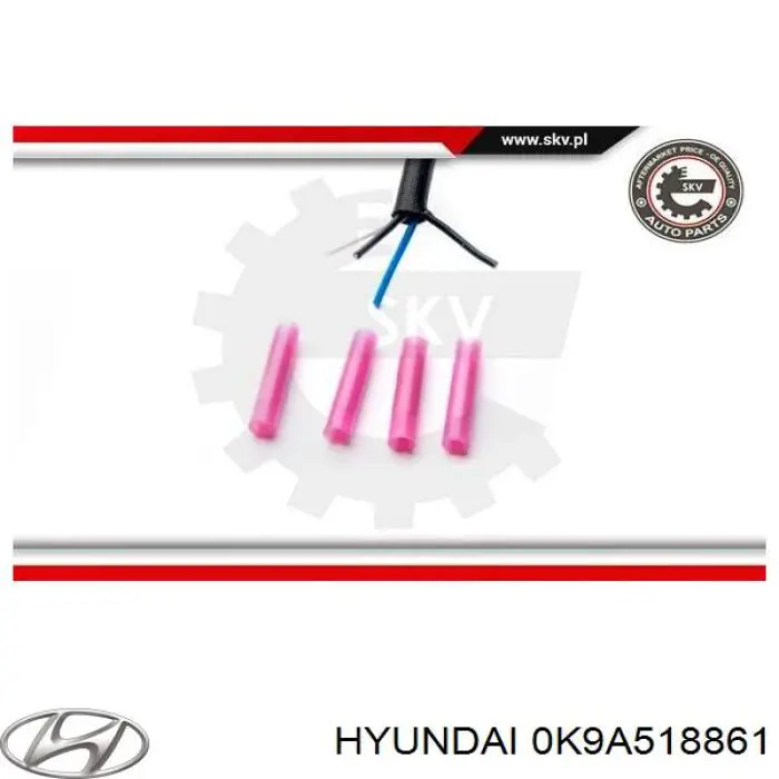 Do koszyka 0K9A518861 Hyundai/Kia Sonda lambda, czujnik tlenu