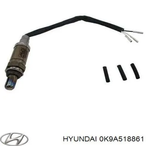Sonda lambda, czujnik tlenu 0K9A518861 Hyundai/Kia