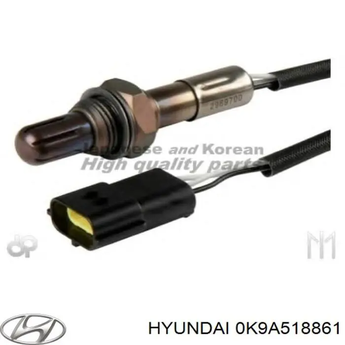 Sonda lambda, czujnik tlenu Hyundai/Kia 0K9A518861