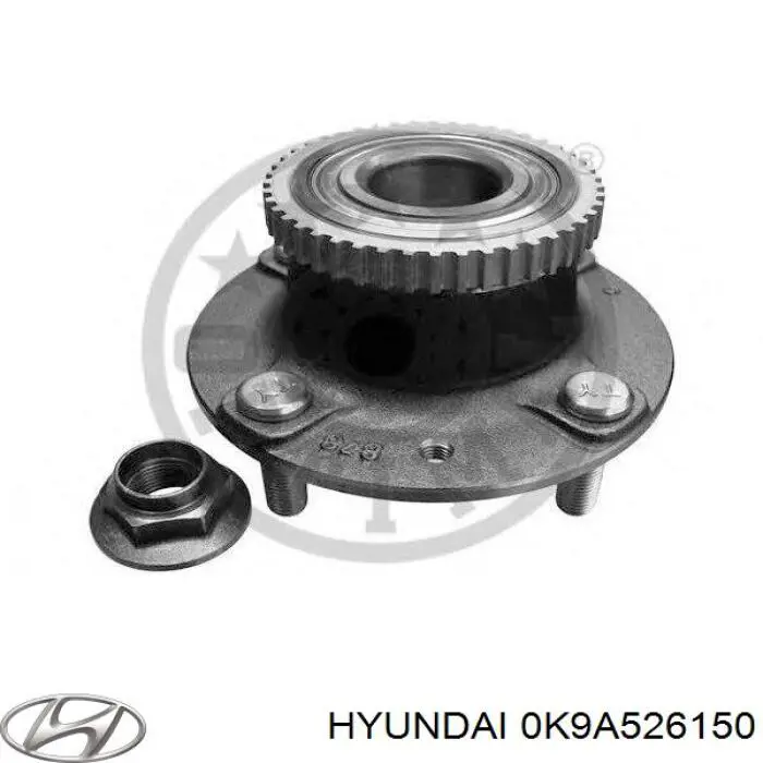 Do koszyka 0K9A526150 Hyundai/Kia Piasta tylna
