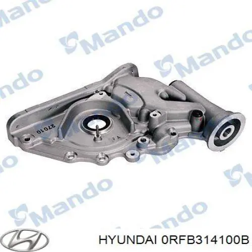 Pompa oleju KIA Clarus sedana (K9A) (1996 - 1998) cena, od 59,06 USD