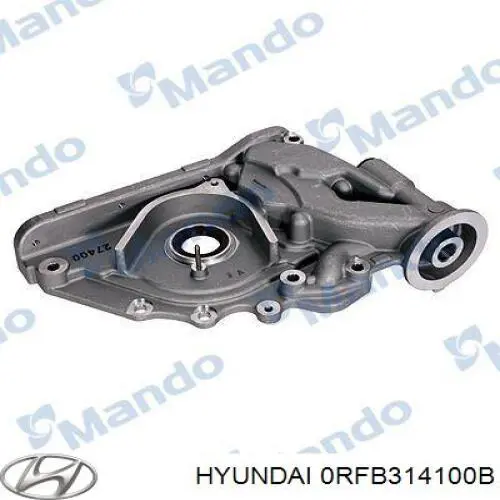 Do koszyka Pompa oleju KIA Clarus  K9A