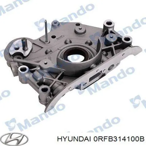  Pompa oleju KIA Clarus 