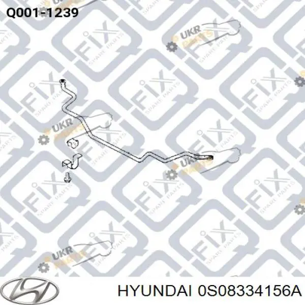 0S08334156A Hyundai/Kia Tuleja stabilizatora przedniego