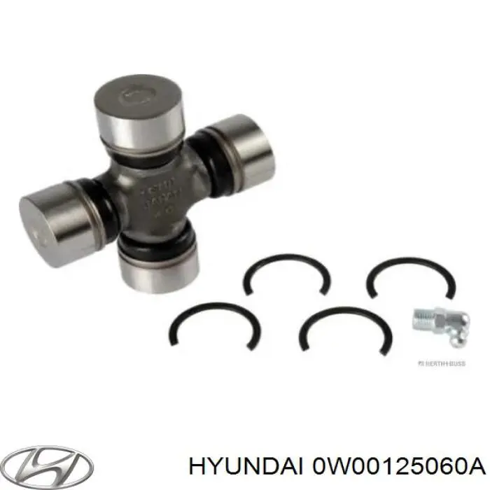 Do koszyka 0W00125060A Hyundai/Kia Krzyżak wału Cardana tylnego