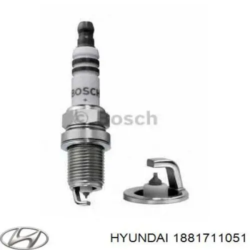 Świeca zapłonowa Hyundai/Kia 1881711051