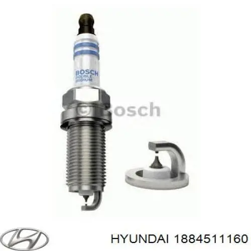 Świeca zapłonowa Hyundai/Kia 1884511160 cena, od 14,47 USD