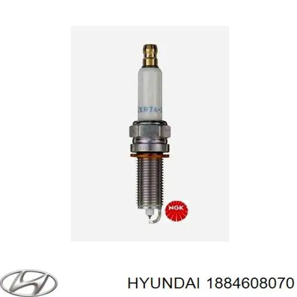 Do koszyka 1884608070 Hyundai/Kia Świeca zapłonowa