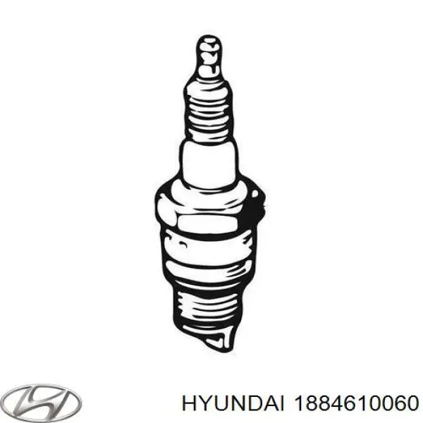 Świeca zapłonowa Hyundai/Kia 1884610060 cena, od 13,54 USD