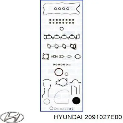 Zestaw uszczelek silnika pełny Hyundai/Kia 2091027E00 cena, od 91,80 USD