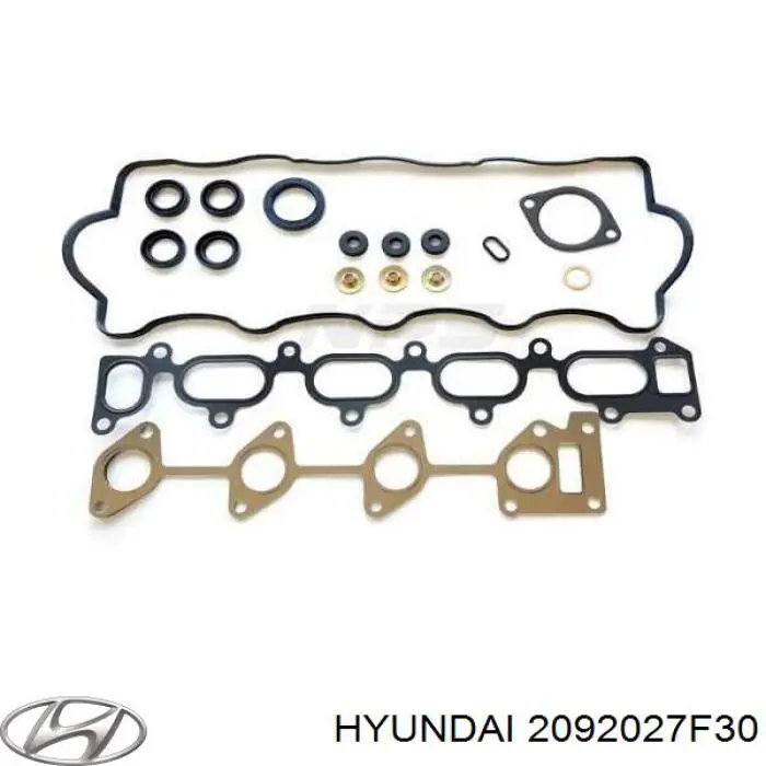 Do koszyka 2092027F30 Hyundai/Kia Zestaw uszczelek silnika górny