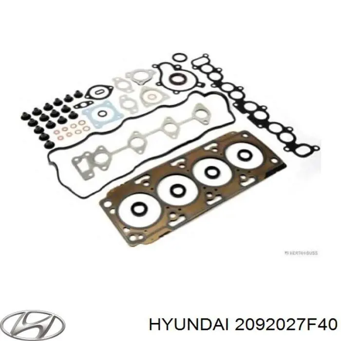 Zestaw uszczelek silnika górny Hyundai/Kia 2092027F40 cena, od 158,06 USD