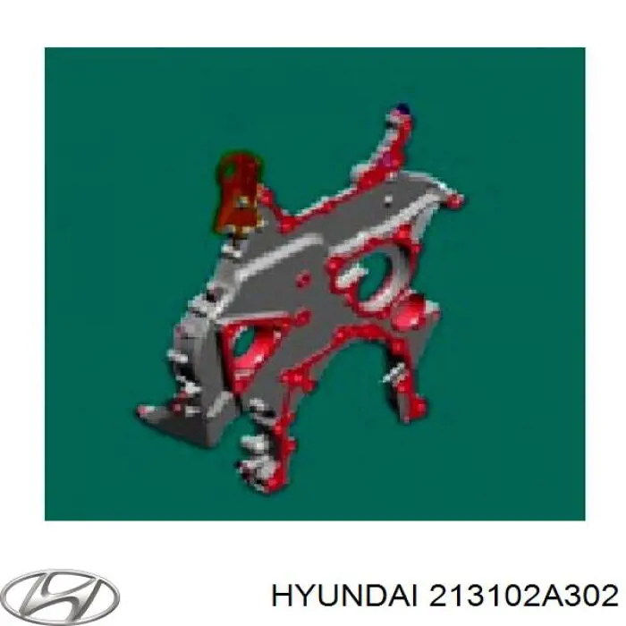 213102A303 Hyundai/Kia Pokrywa silnika przednia