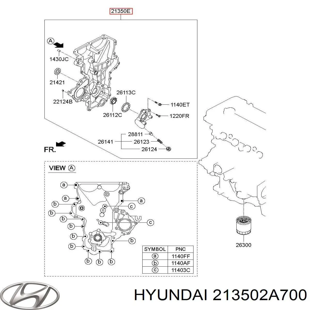 Do koszyka Pompa oleju KIA Sportage III SL