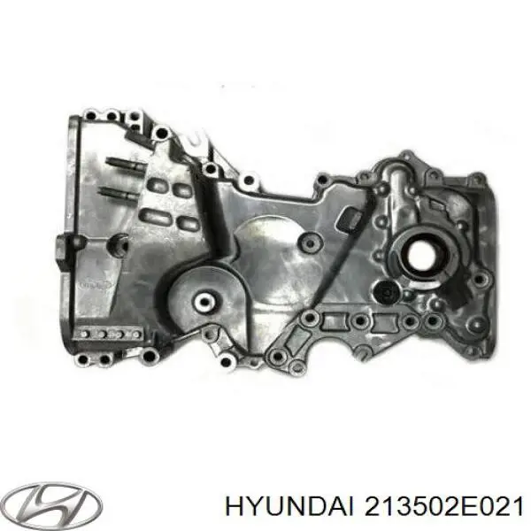 213502E021 Hyundai/Kia Osłona paska rozrządu dolna