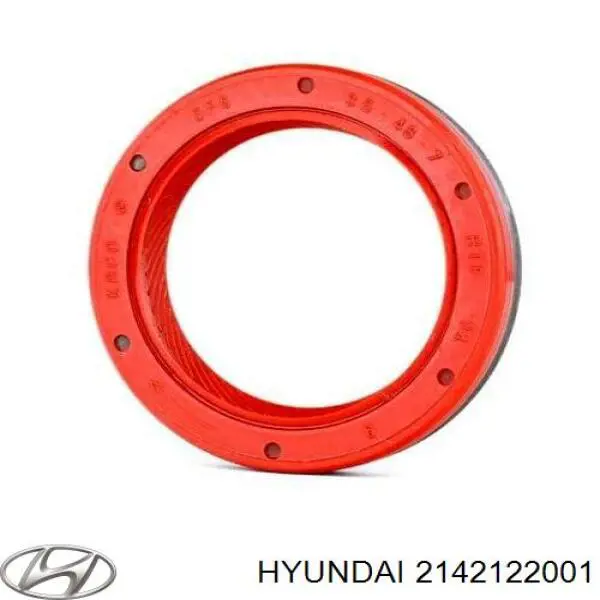 Do koszyka Uszczelniacz wału korbowego przedni KIA Rio II JB