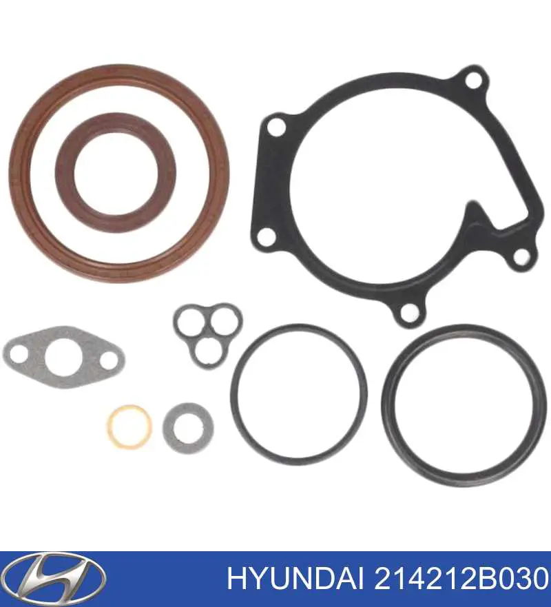 Do koszyka 214212B030 Hyundai/Kia Uszczelniacz wału korbowego przedni
