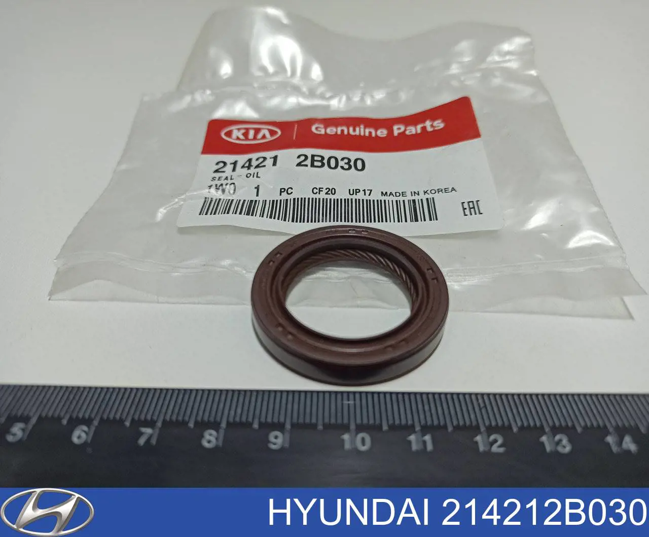 Do koszyka 214212B030 Hyundai/Kia Uszczelniacz wału korbowego przedni